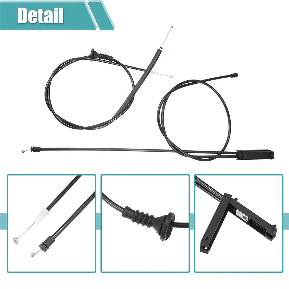 Hood Release Cable Set for Mini Cooper R55 R56 R57 (2007-2013)