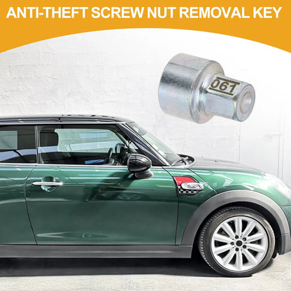 Wheel Lock Lug Nut Anti-Theft Removal Key Socket for BMW MINI COOPER
