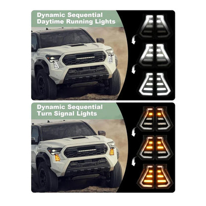 Fog Lamp DRL Daytime Running Light for Toyota Tacoma (2024-2025)