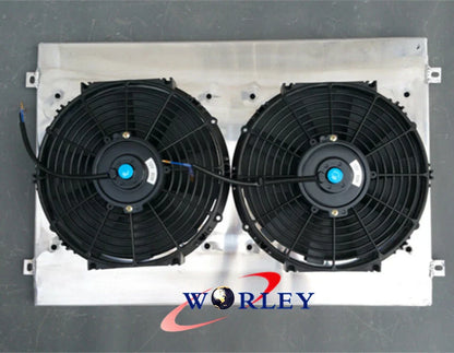 Aluminum Radiator Shroud + Fan for Nissan Skyline R33 R34 GTR GTST (1995-2002)