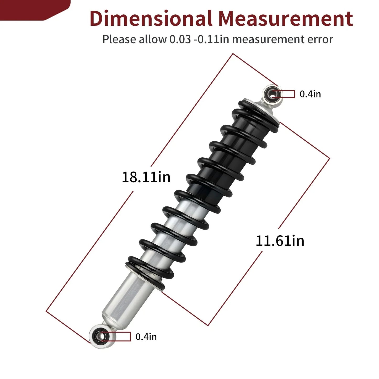 Rear Shock Absorber Honda Rancher 420 TRX420FPE FPM (2009–2013)