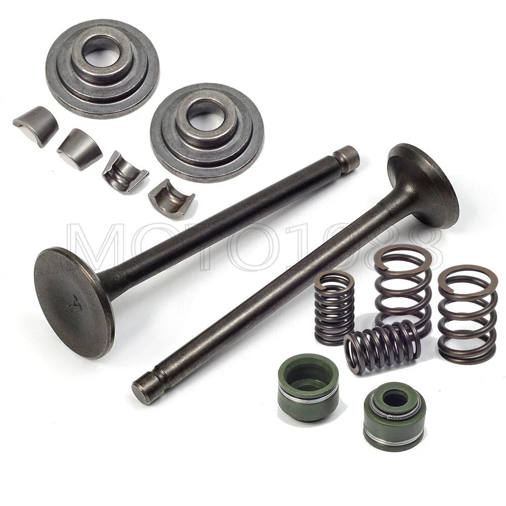 Engine Intake Exhaust Valves w/ Seal for Honda CRF80F