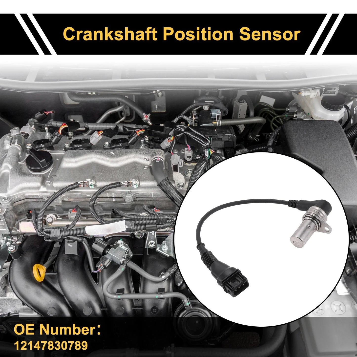 Crankshaft Position Sensor 3.2 for BMW Z3 M Coupe E36 (2001 - 2003)
