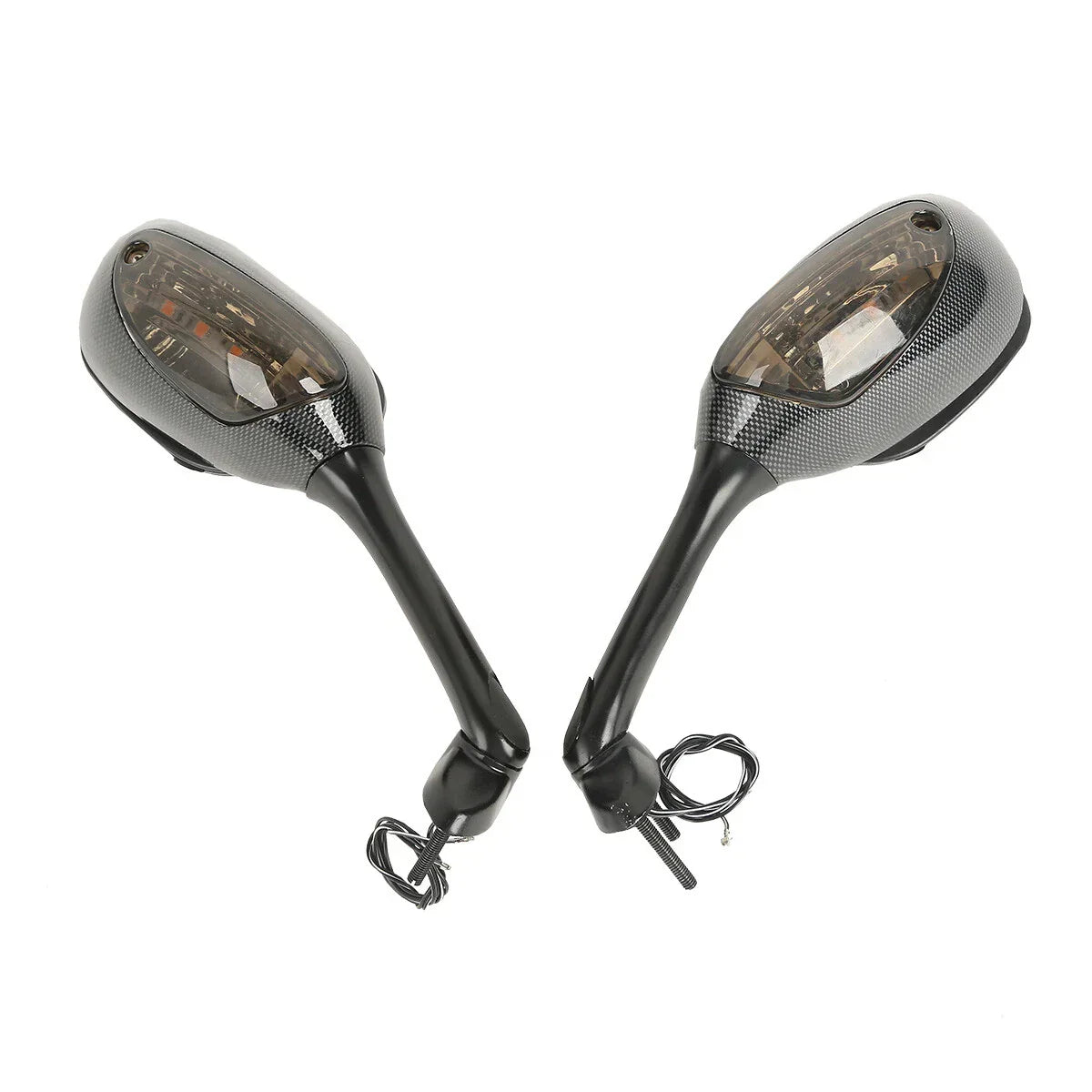 Rearview Mirrors with Turn Signals for Suzuki GSXR600 GSXR750 GSXR1000 (2005-2025)