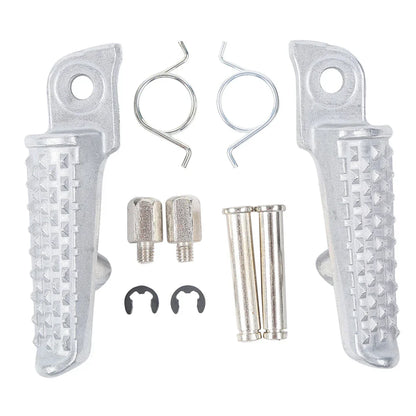 Silver Front Foot Pegs for Honda CBR600RR (2003-2006)