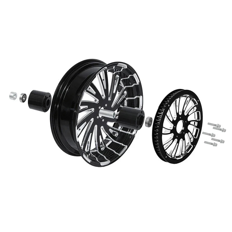 Rear Wheel Rim Belt Pulley Sprocket for Harley Electra Road Glide (1997-2008)