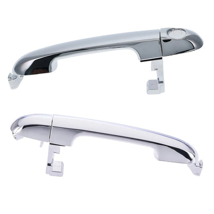 Door Handle Outer 4x Chrome Front Rear Left+Right for Hyundai i30 (2007–2012)