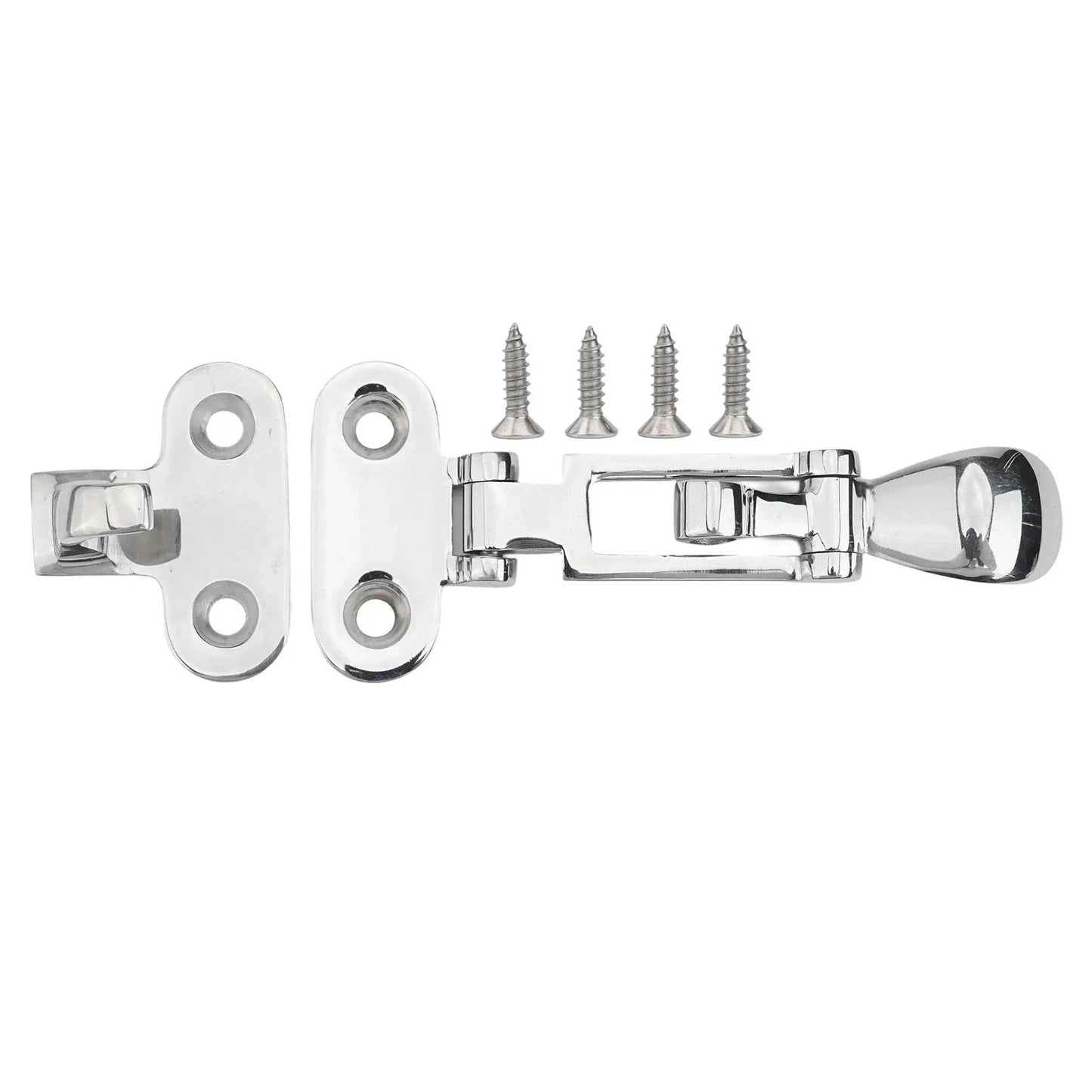 Silent Anti Rattle Latch / 316 Stainless / Door Buckle for Boats/Home