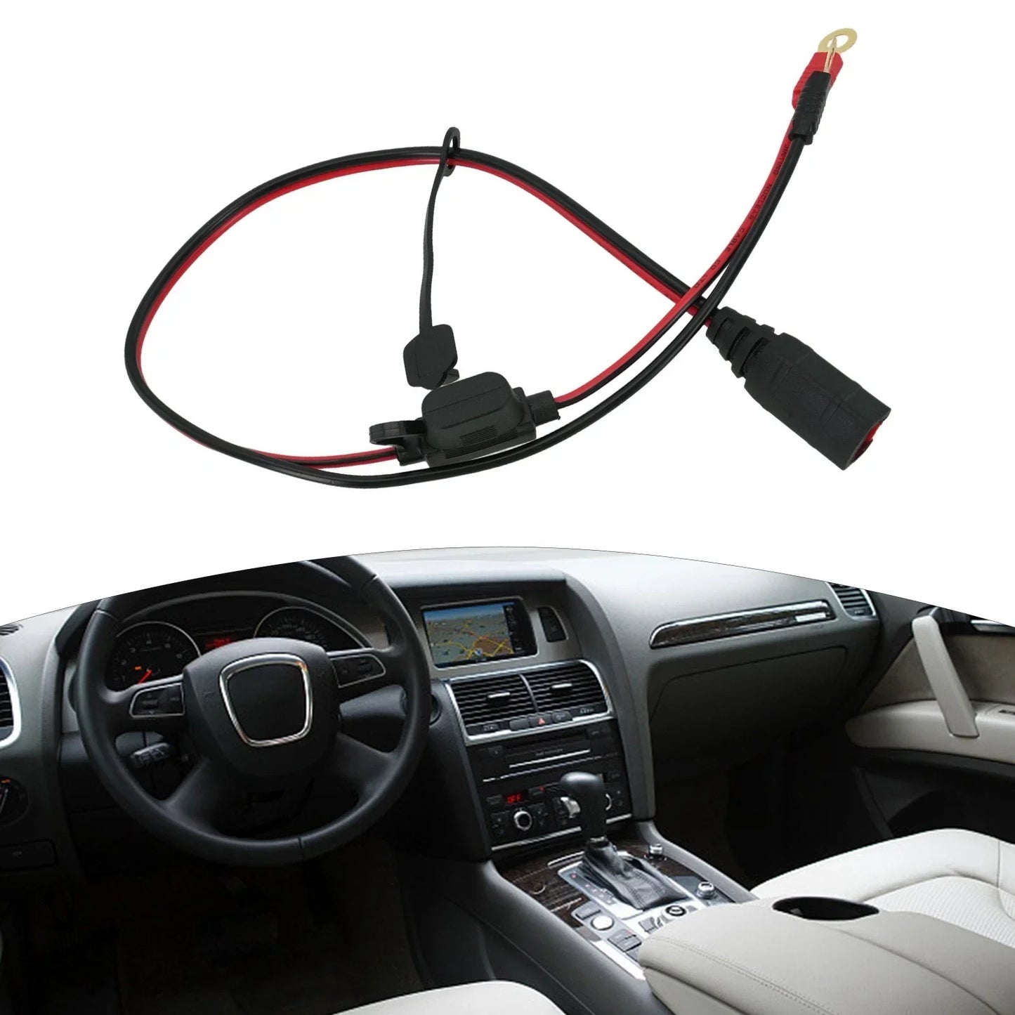 Battery Connection Cable for GC002 XConnect M6 Eyelet Clamp
