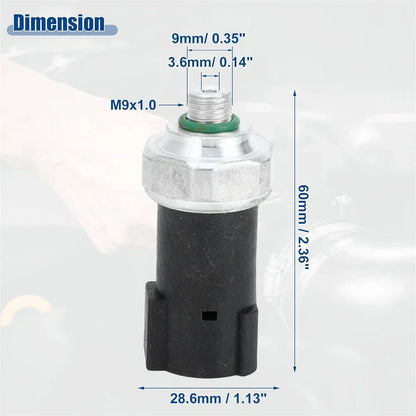 Air Conditioner Pressure Sensor Switch for Nissan Frontier (1998-2003)