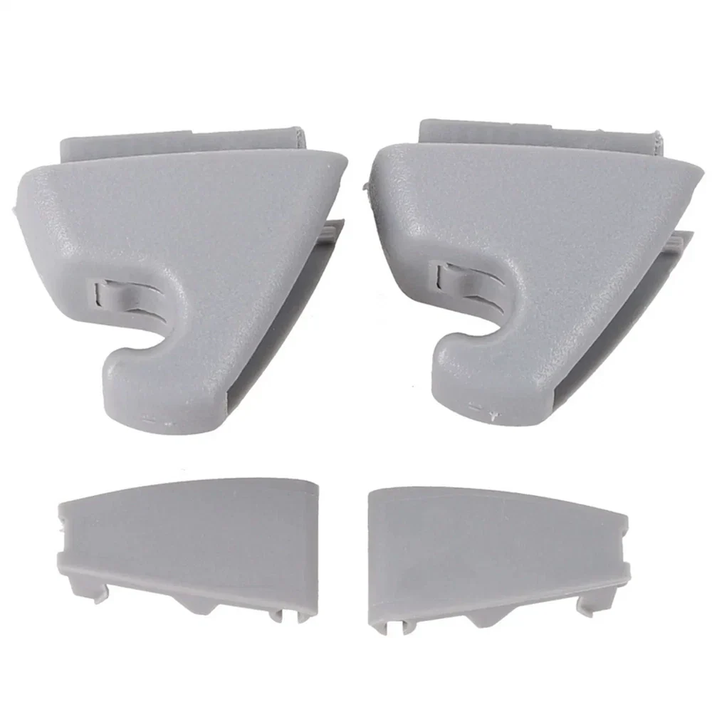 Gray Sun Visor Hook Clips for Chevrolet Cruze, Spark, Buick Verano (2011-2016)