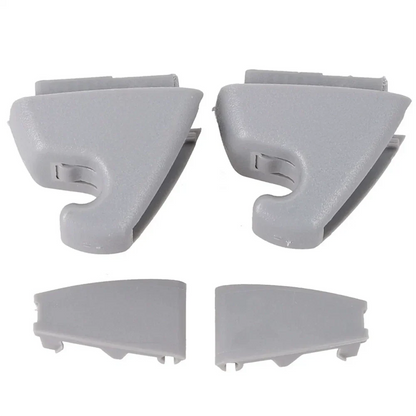 Gray Sun Visor Hook Clips for Chevrolet Cruze, Spark, Buick Verano (2011-2016)