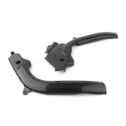 Black Plastic Frame Guards for KTM SX SXF EXC 125 250 350 450 (2016-2018)