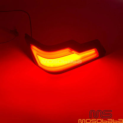 LED Rear Saddlebag & Tour-Pak Lights for Harley Police FLHP Road Glide (14-22)