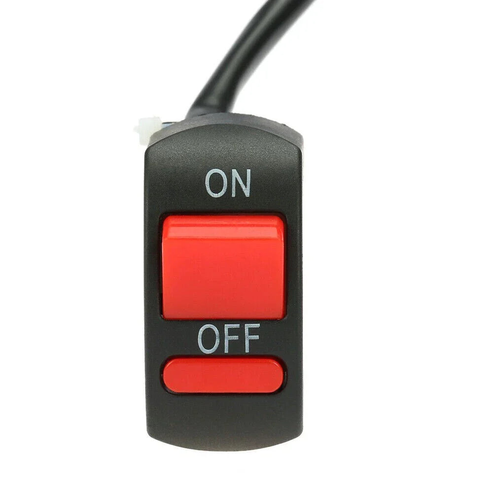 Handlebar Light Switch ON OFF Button for Universal Motorcycle ATV Bike