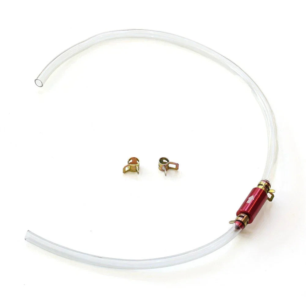 Universal Brake Fluid Clutch Bleeder Hose One Way Valve Tube Tool