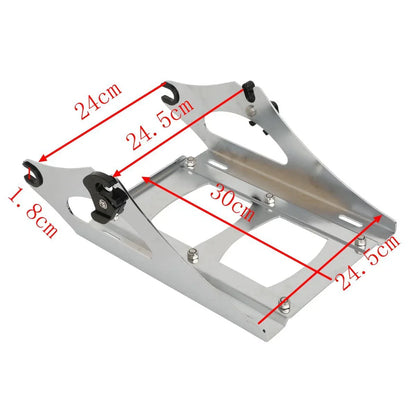 Trunk Backrest Mount Rack for Harley CVO Street Road Glide (2014-2025)