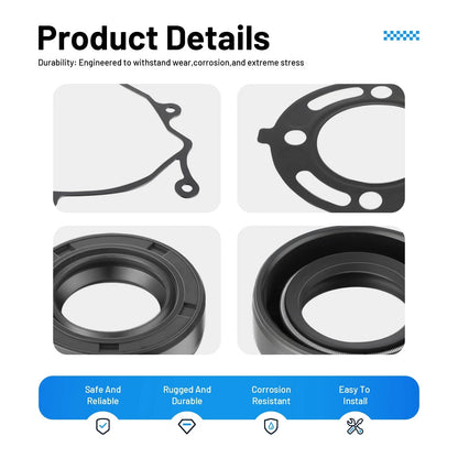 Engine Gasket Set Top End Gaskets Seals Rebuild Kit for Honda CR80R (1992–2002)