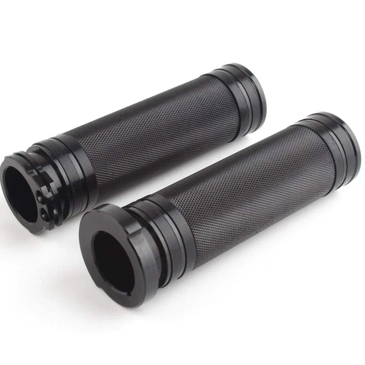 CNC 1" (25mm) Handlebar Grips for Harley Touring, Sportster, Dyna