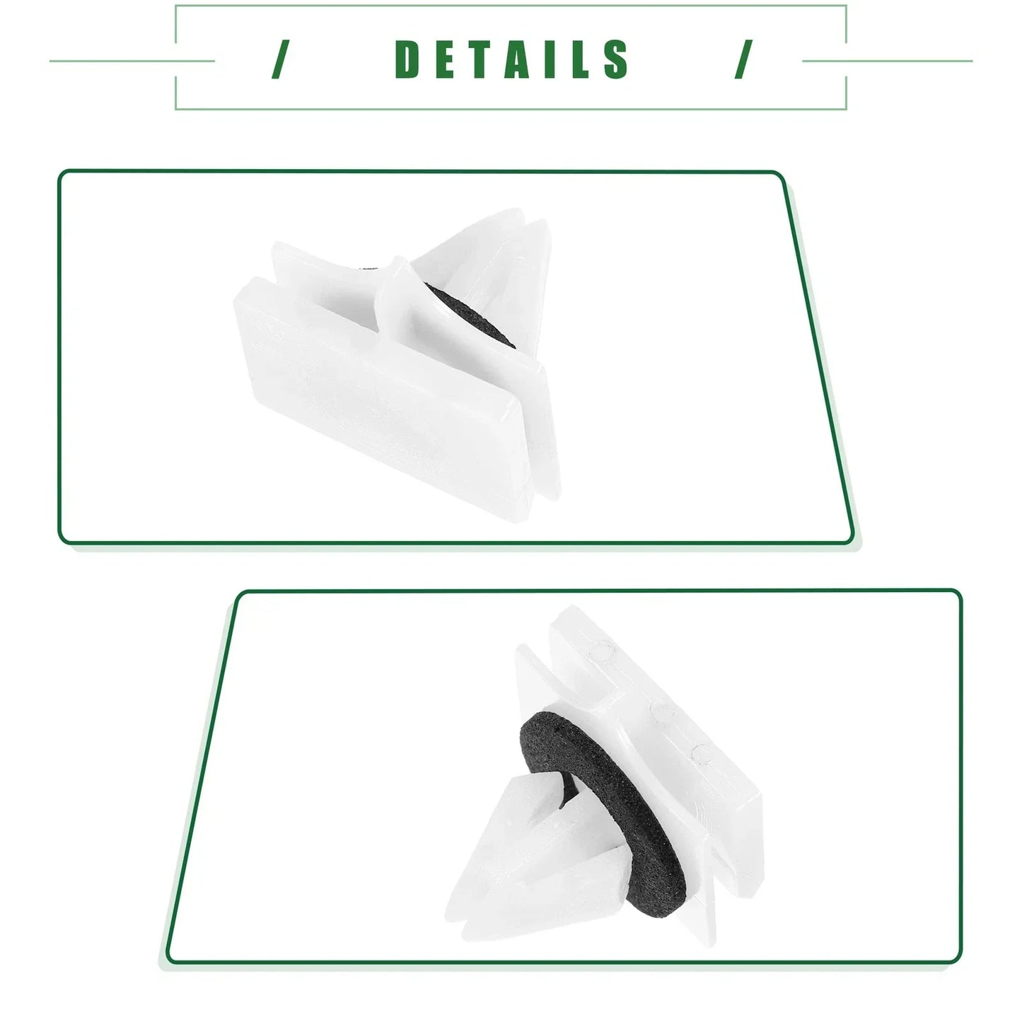 40 x Rocker Panel Clips for Chevrolet Avalanche (2007-2013)