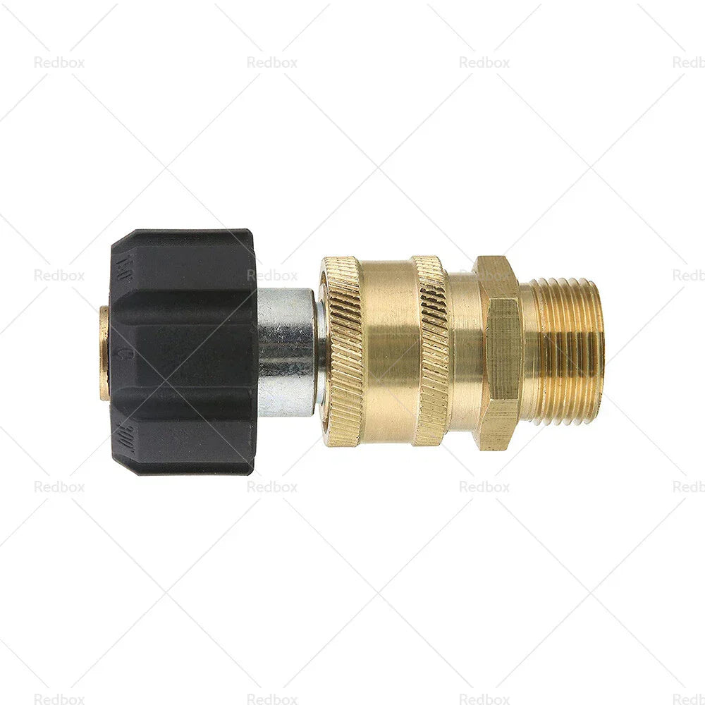 1 Pair M22-14 Adapter 1/4" Quick Connect Coupler for Pressure Washer