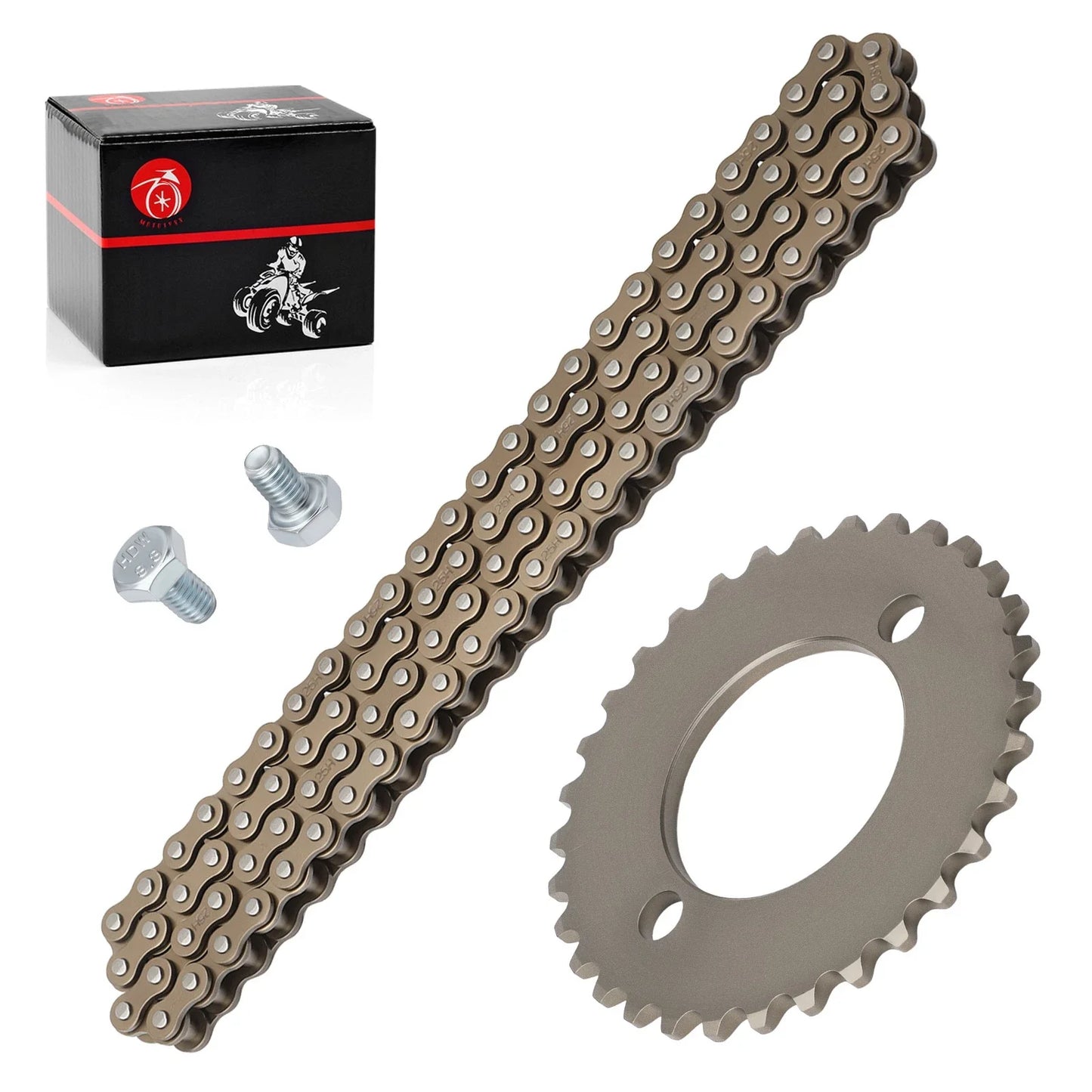 2 x Cam Chain Sprocket & Cam Chain for Honda XL100/125