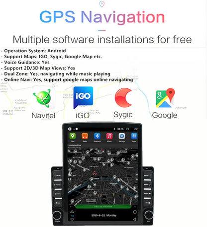 9.7" Vertical Android 13 Stereo Radio Navigation for Chevy Camaro (2008-2015)
