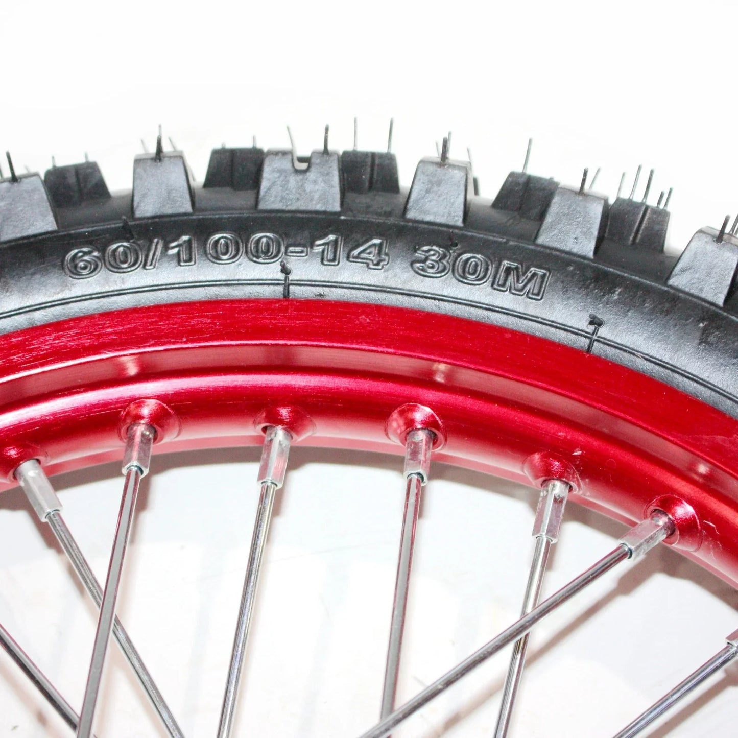 15mm 14" Front & 12" Rear Wheel Rim Tire for PIT PRO Trail Dirt Bike