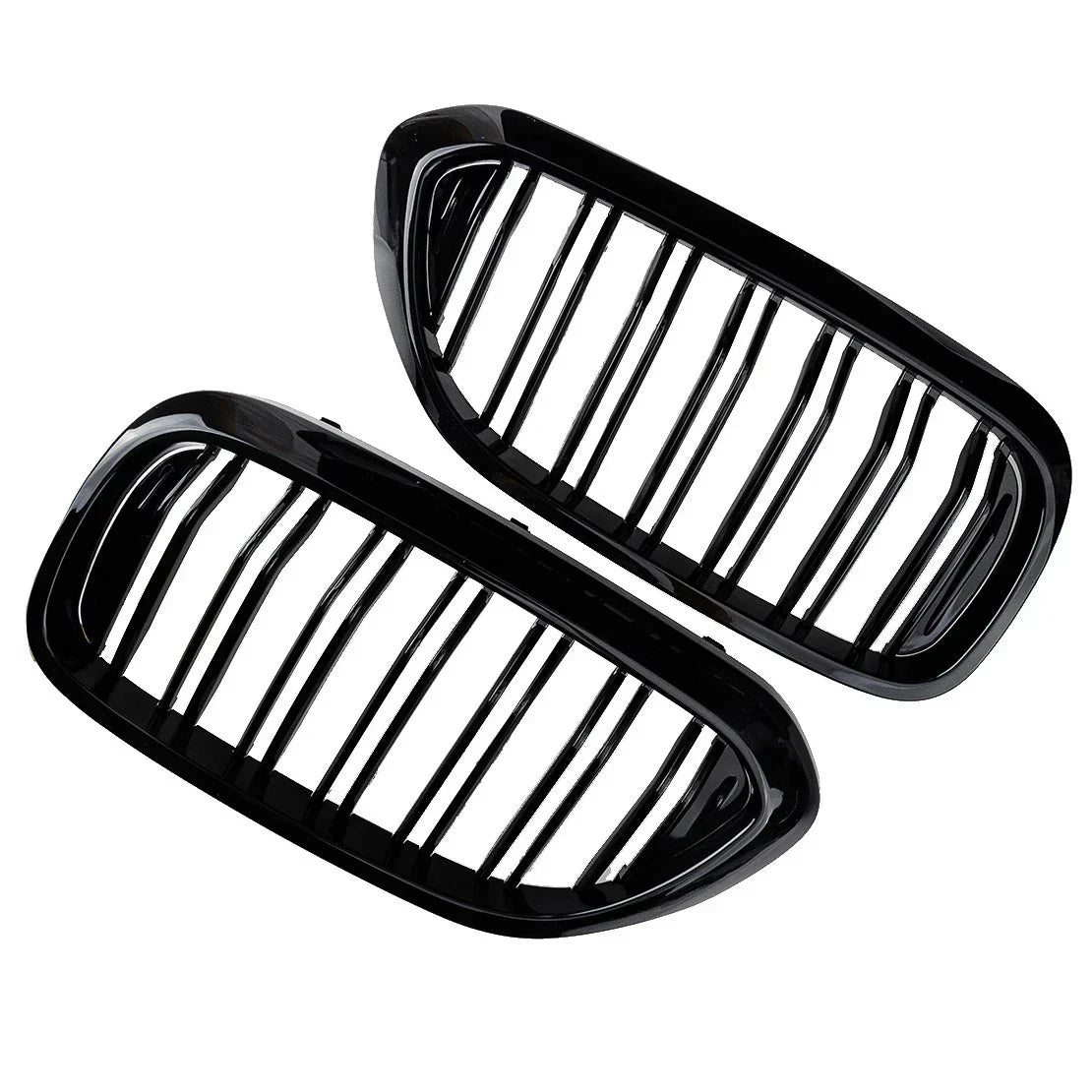 2 x Double Bridge Kidney Grille for BMW 5 Series G30 G31 (2017-2019)