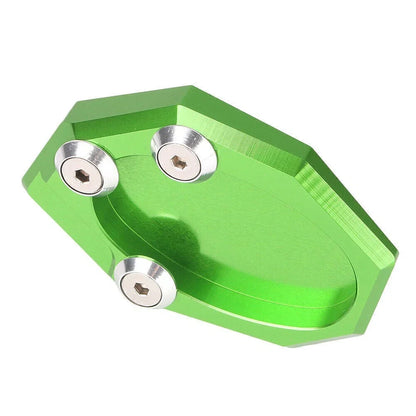 Green Side Stand Kickstand Pad for Kawasaki VERSYS 650 KLX250 (2010-2014)