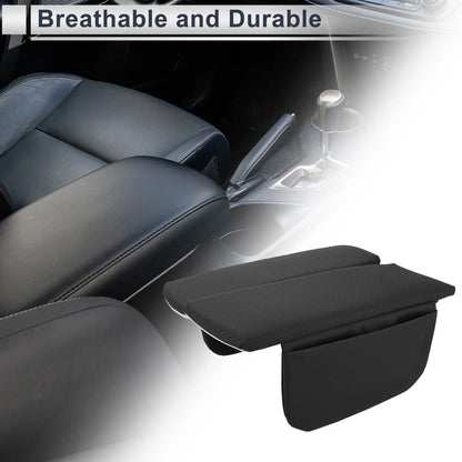 Center Console Cover Black with Storage Bag - 1 Set for BMW X5 (2019 - 2024)