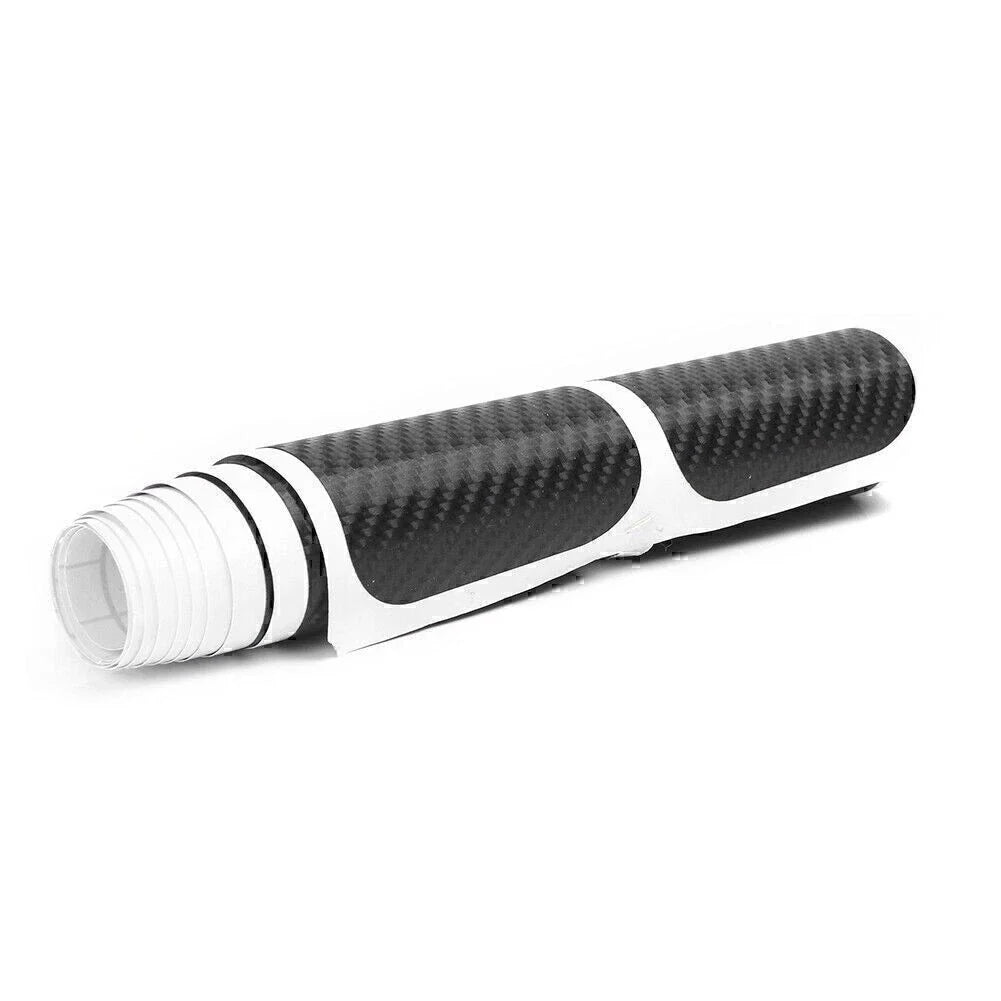 4 x 4D Carbon Fiber Door Sill Scuff Protectors for Car Auto