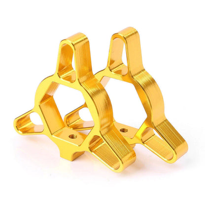 CNC 22mm Fork Preload Adjusters for Universal Aluminum Gold