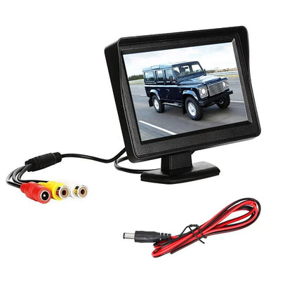 4.3 Inch Car Monitor Parking Camera TFT-LCD 300:1 for Car