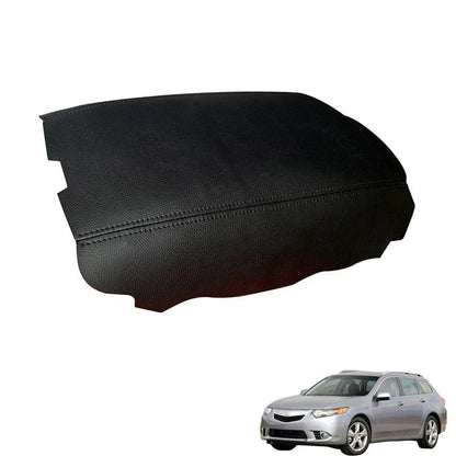 Leather Trim Center Console Lid Armrest Cover for Acura TSX (2009-2014)