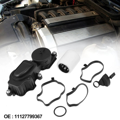 Car Crankcase Oil Water Separator Kit for BMW E46 E60 (1998-2013)