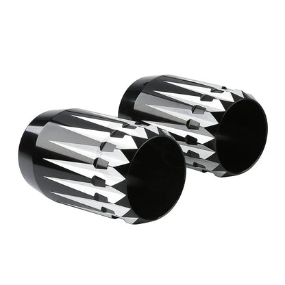 Aluminum Upper Fork Slider Covers for Harley Road King Electra Glide (84-13)