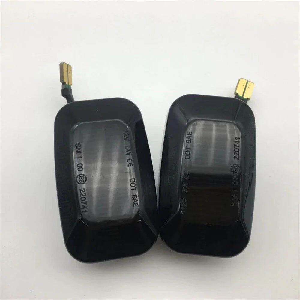 Flowing LED Side Indicator Lights Amber for Hilux SR5 Vigo (2015-2023)
