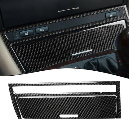 Carbon Fiber Central Strip Cover Decor Trim for BMW E46 (1998–2005)