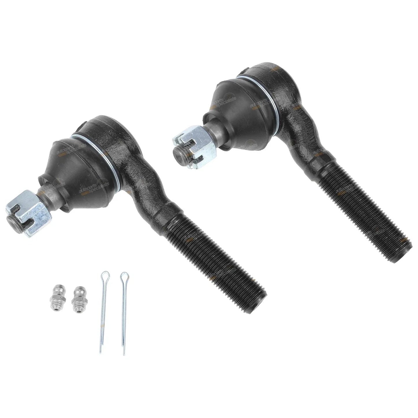 2x Outer Tie Rod Relay Ends for Mitsubishi Challenger 4x4 Wagon (1998-2006)