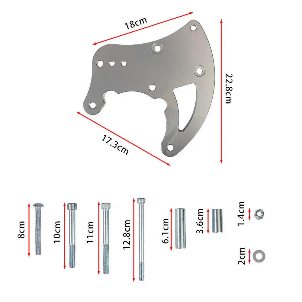 Aluminum AC Bracket for R4 Compressor for Vortec Engines (1988-2013)