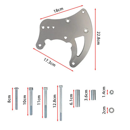 Aluminum AC Bracket for R4 Compressor for Vortec Engines (1988-2013)