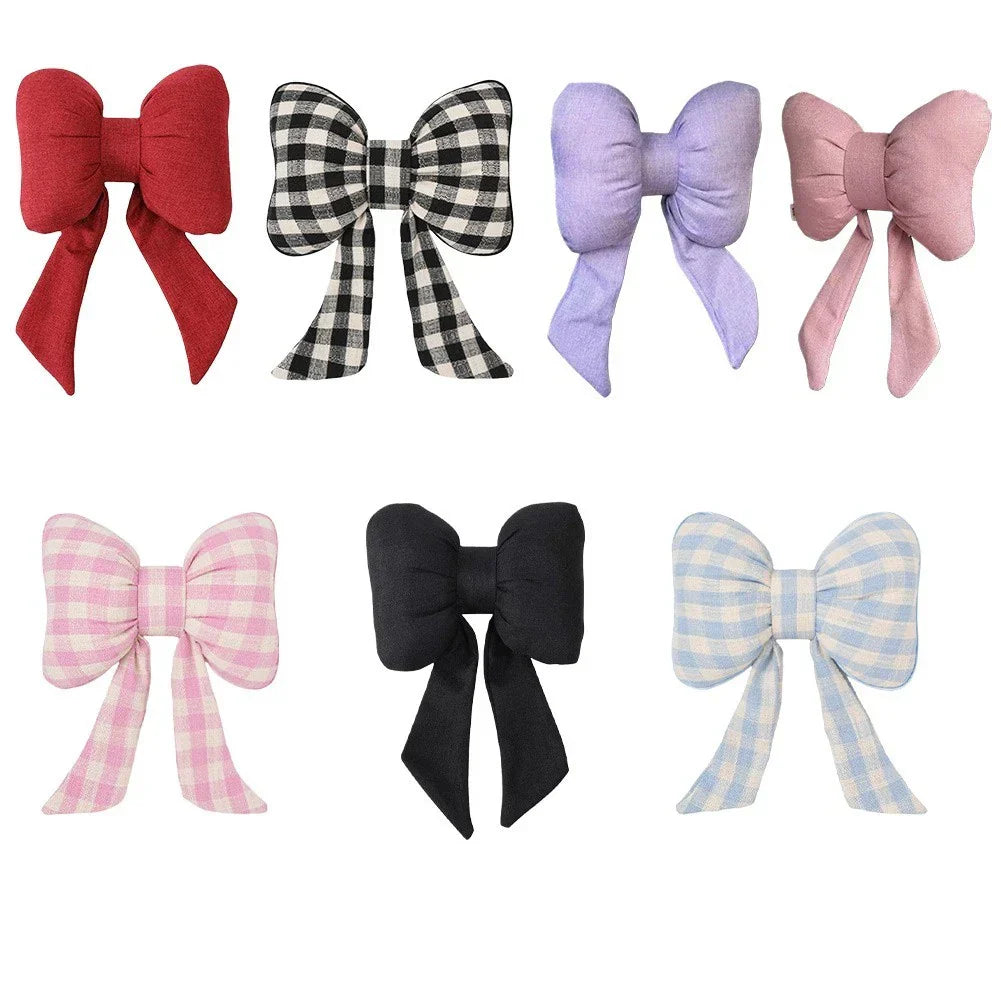 Headrest Cushion Bow Tie Neck Pillow Neck-Contouring for All Cars
