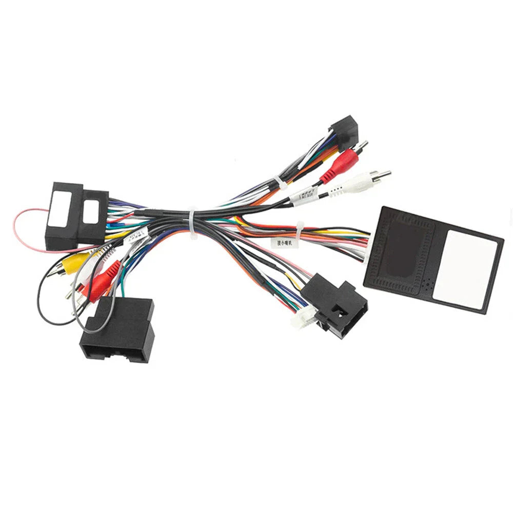 16Pin Car Audio Power Cable Adapter w/ Canbus Box for Ford Focus, Ranger, F150
