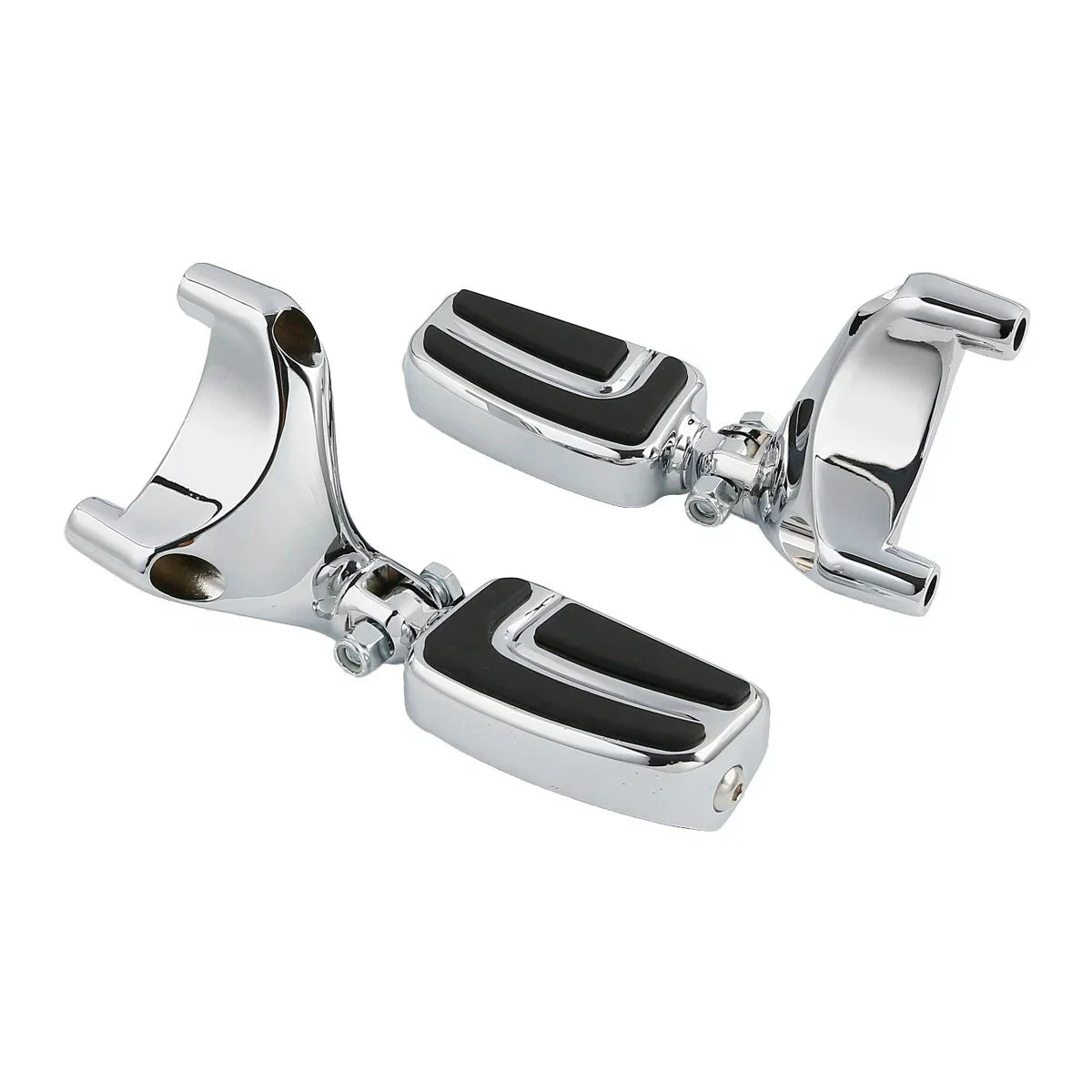 Chrome Rear Passenger Footpeg Pegs for Harley Sportster XL 883 1200 (2004-2013)