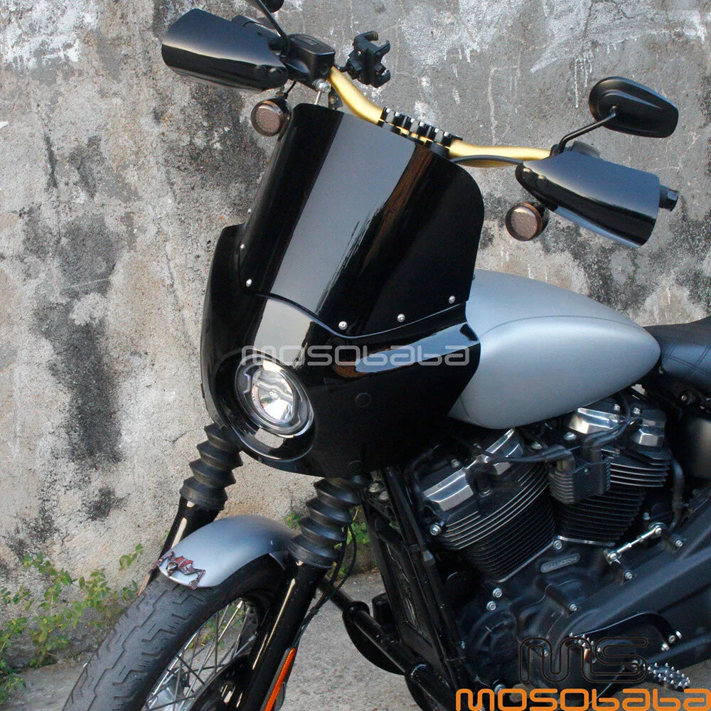 11'' Black Windshield Kit for Harley Seventy Two XL1200V Iron 883 XL883N (2012-2016)