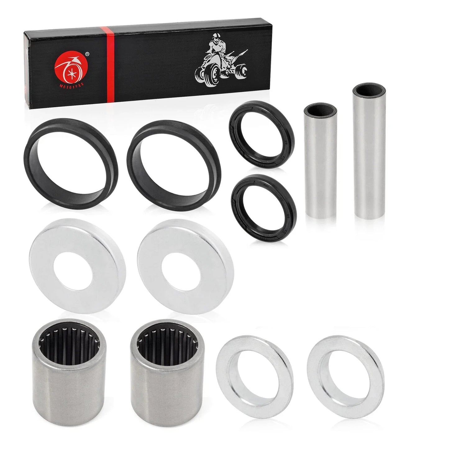Swingarm Bearing Seal Rebuild Kit for Honda TRX400EX TRX400X (1999-2014)