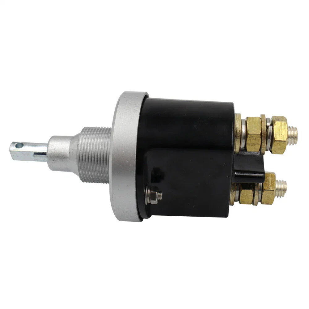 Battery Disconnect Switch with Lockout Plate for Boat, Car, RV