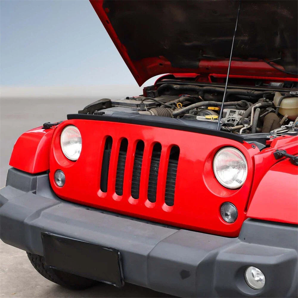 Hood to Grille Rubber Weather Strip Seal for Jeep Wrangler (2007-2018)