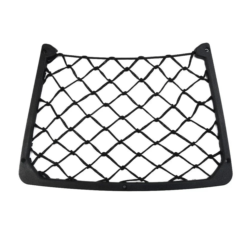2x Car Large Storage Net Plastic Phone Magazine Holder Elastic-Mesh Bag for Car